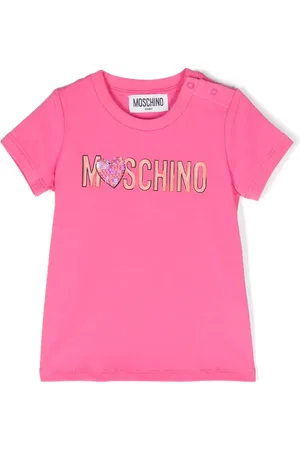 Moschino Kids logo-print Cotton Leggings - Farfetch