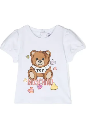 Moschino Teddy Bear-print cotton T-shirt