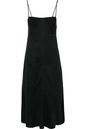 Jil Sander Floral-lace midi dress