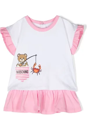 Moschino Teddy Bear-print T-shirt and skirt set