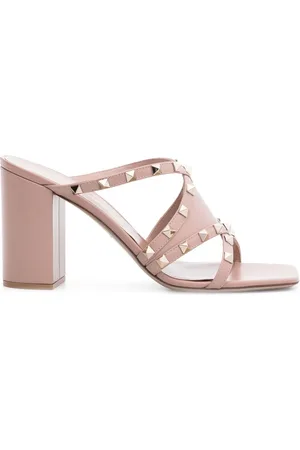 VALENTINO GARAVANI Rockstud 90mm leather sandals
