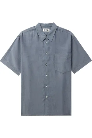 MAGLIANO Logo-print lyocell shirt