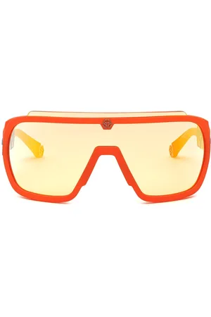 Philipp Plein Outsider shield-frame sunglasses