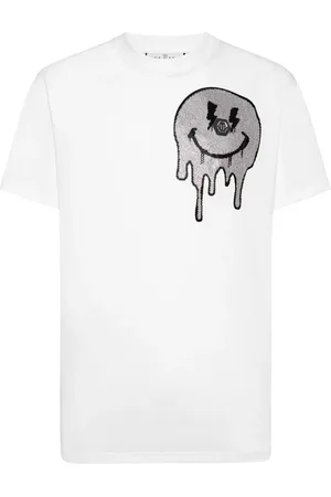 Philipp Plein Smile studded T-shirt