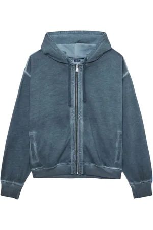 Izzue Drawstring zip-up hoodie