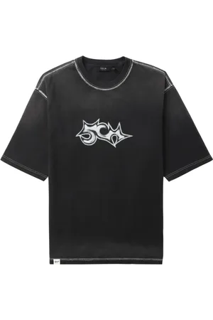 FIVE CM Embroidered cotton T-shirt