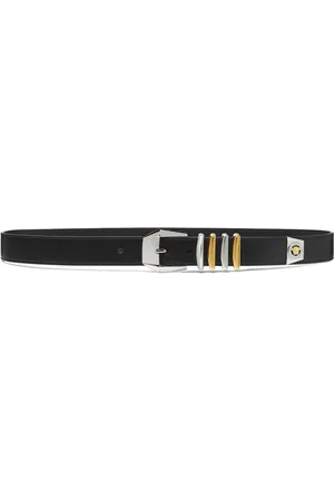 VERSACE Medusa-motif leather belt
