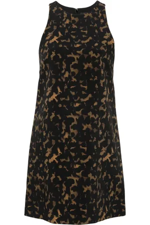 THEORY Tortoiseshell shift dress
