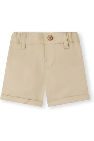 BONPOINT Corentin straight-leg cotton shorts