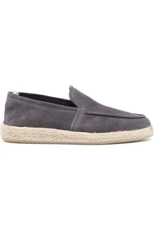 Officine creative Raffia suede espadrilles