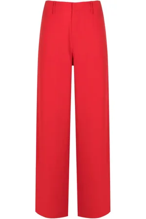 Uma Raquel Davidowicz Mid-rise wide-leg trousers