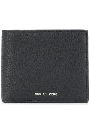 Michael Kors Greyson pebbled billfold wallet