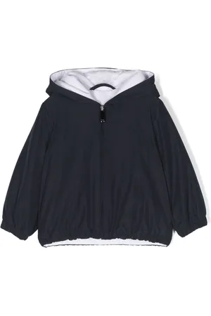 Il gufo Zip-up hooded jacket