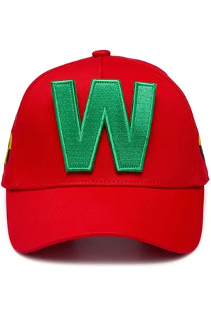 WALTER VAN BEIRENDONCK W-appliqué baseball cap