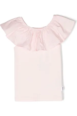 Molo Reca ruffle-collar blouse