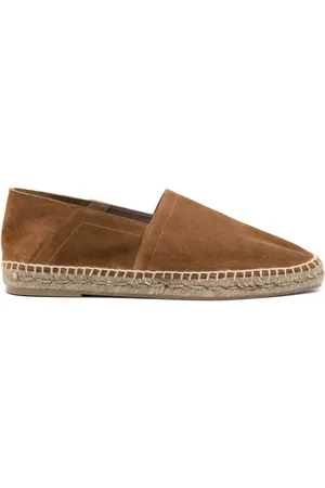 Tom Ford Raffia suede espadrilles