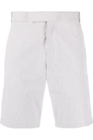 Thom Browne Stripe-pattern tailored shorts