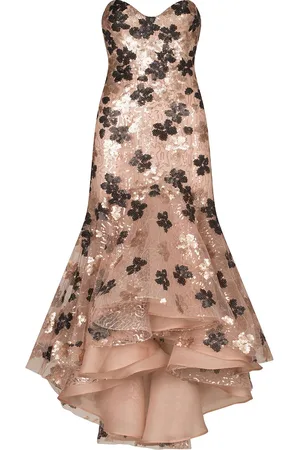 Silvia Tcherassi Gerda floral sequin-embellished gown