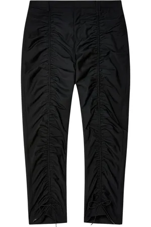 Simone Rocha Ruched-detail straight-leg trousers