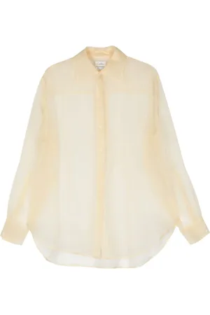 Quira Semi-sheer silk shirt