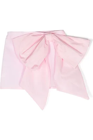 DOUUOD KIDS Bow-detail A-line skirt