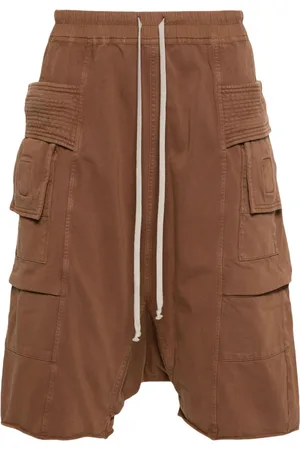 Rick Owens Jersey cargo shorts