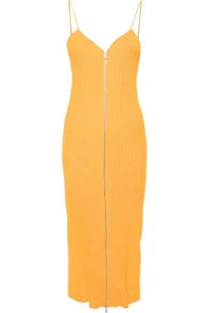Jil Sander Knitted zip-up dress