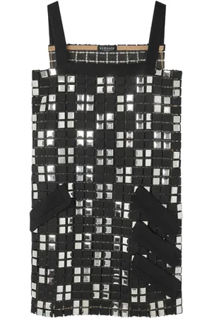 VERSACE Panelled sleeveless dress