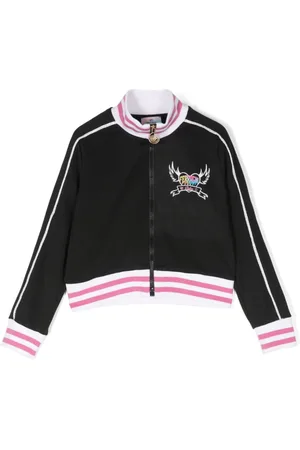 Chiara Ferragni Logo-print varsity track jacket