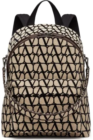 VALENTINO GARAVANI Toile Iconographe backpack