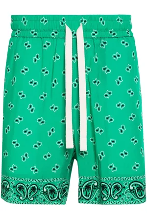 Palm Angels Paisley-print deck shorts