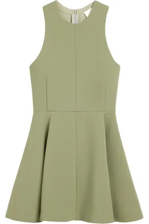 Ami Virgin-wool skater minidress