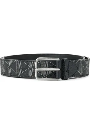 Lacoste Logo-engraved belt