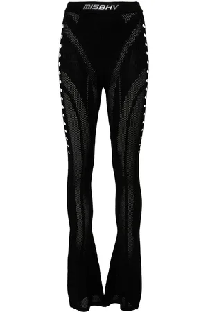 MISBHV Cut-out flared trousers