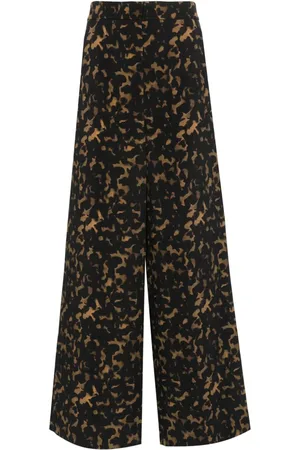 THEORY Watercolour wide trousers