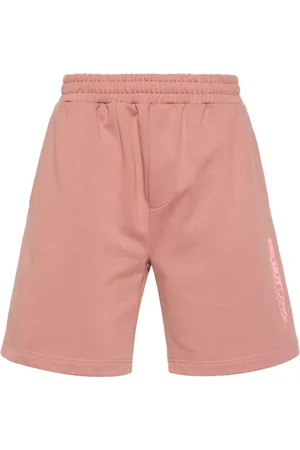 Helmut Lang Space-logo cotton shorts