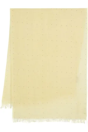 Fabiana Filippi Stud-detail poplin scarf