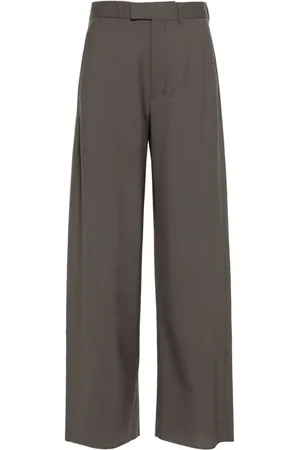 Maison Margiela Wrap-design wool trousers