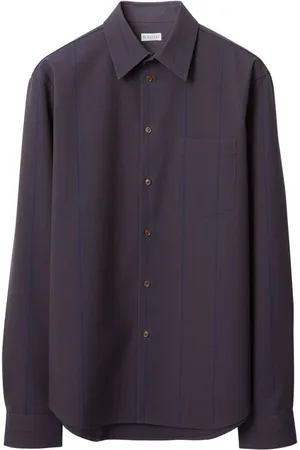 Burberry Striped wool shirt