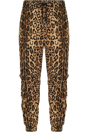 Dolce & Gabbana Leopard-print track pants