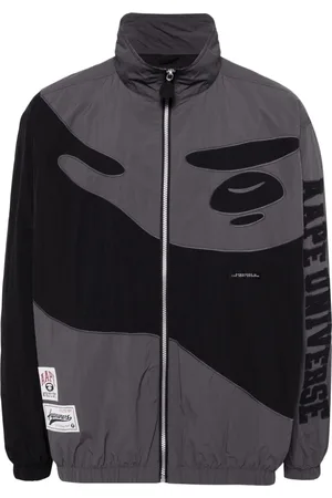 A Bathing Ape Logo-appliqué jacket