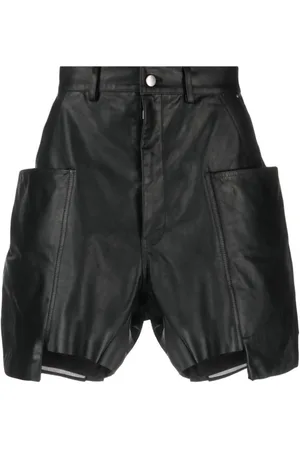 Rick Owens Stefan panelled cargo shorts