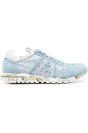 Premiata Cut out-detail panelled sneakers