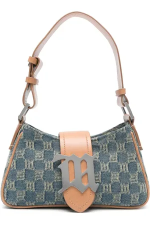 MISBHV Jacquard-monogram shoulder bag