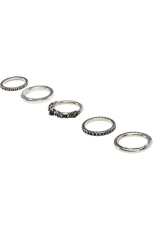 WERKSTATT:MÜNCHEN Skull 5 combo rings