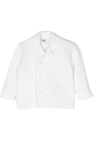Il gufo Double-breasted knitted blazer