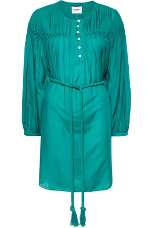Marant Etoile Adeliani belted short dress