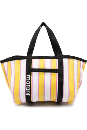 Isabel Marant Warden striped tote bag