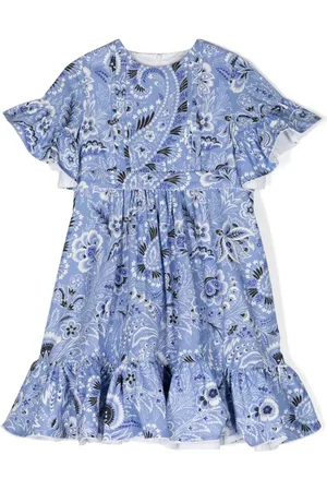 Etro Paisley-print belted dress