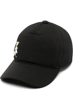Patrizia Pepe Fly logo plaque curved cap